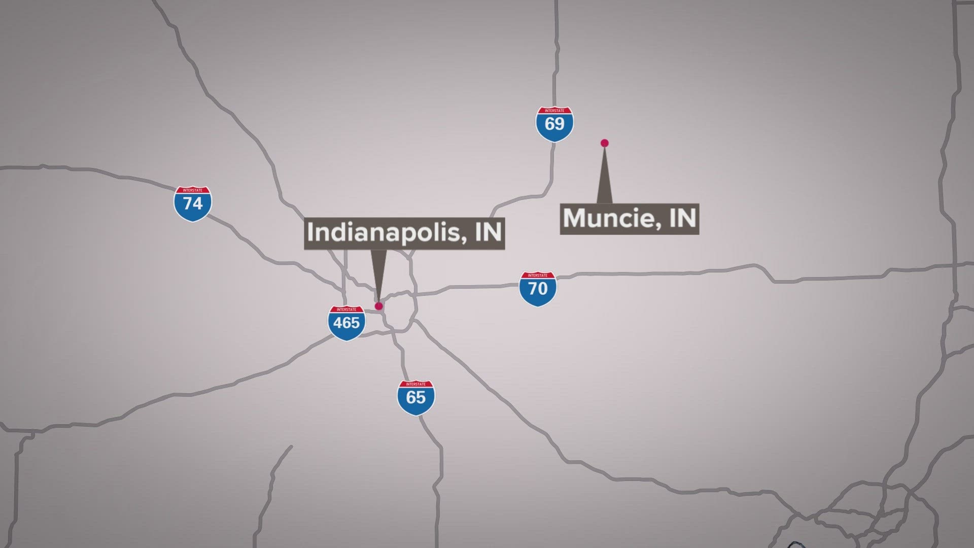 Police say this all happened in Muncie on Tuesday.