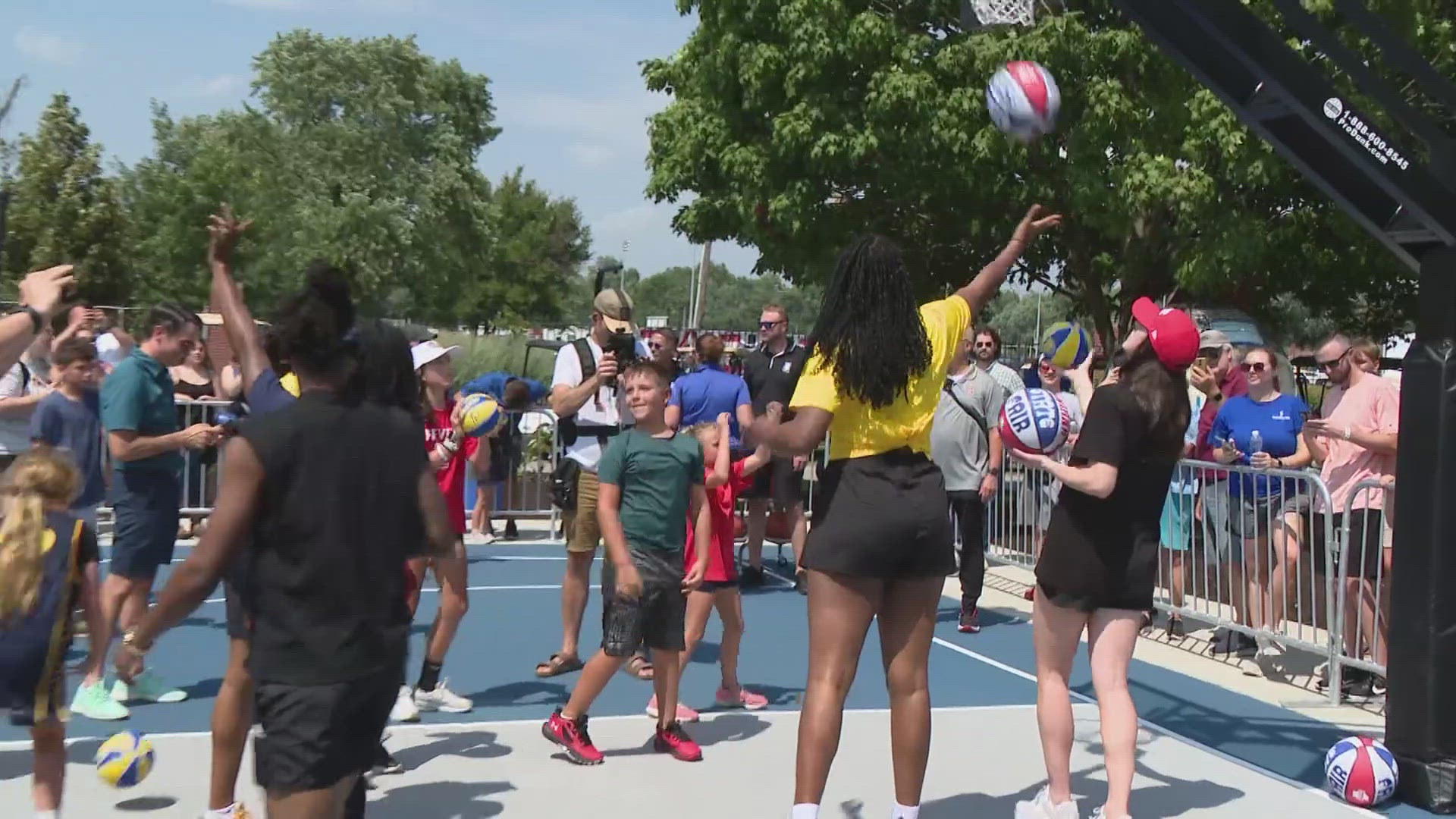 The permanent fixture is a partnership between Pacers Sports & Entertainment and the State Fair Commission.