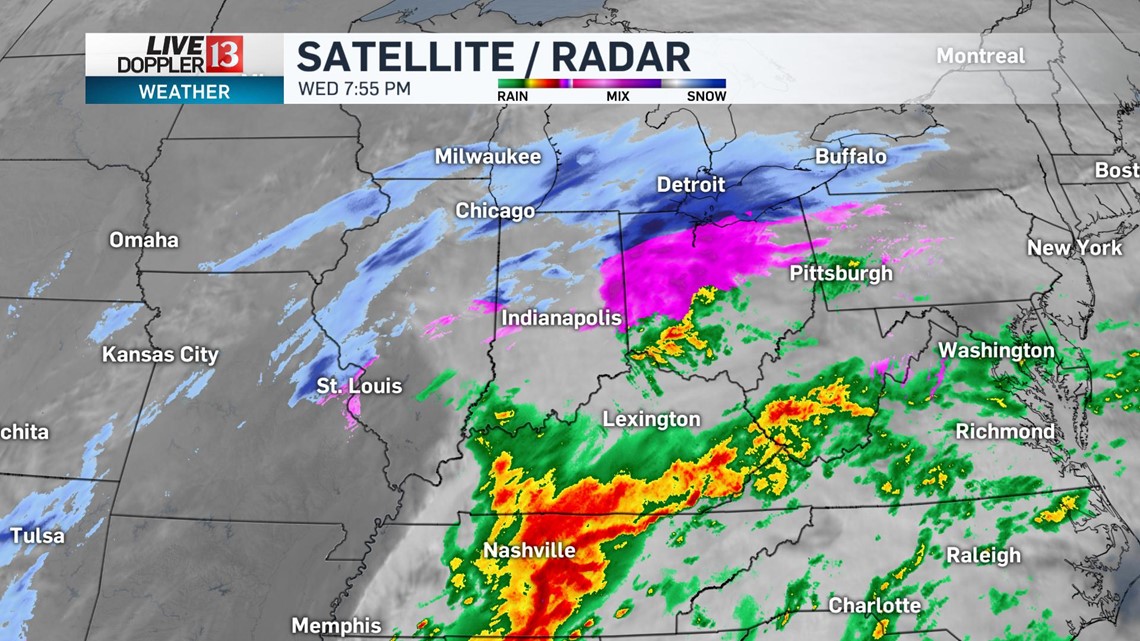 8pm Wintry Weather Update - Live Doppler 13 Weather Blog | wthr.com