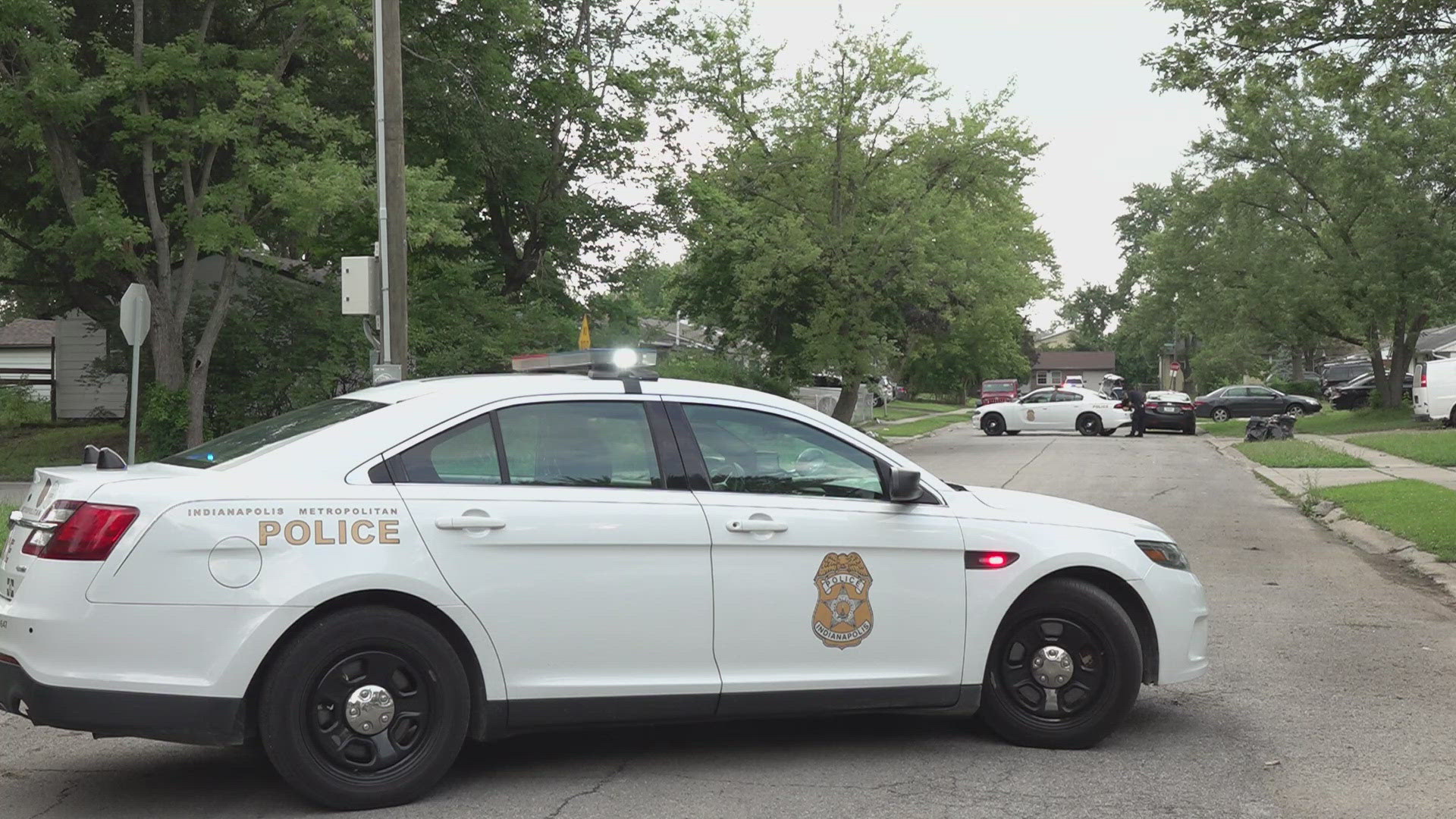 IMPD believes the shooting was connected to a scene on Lenna Court, near 42nd and Post.