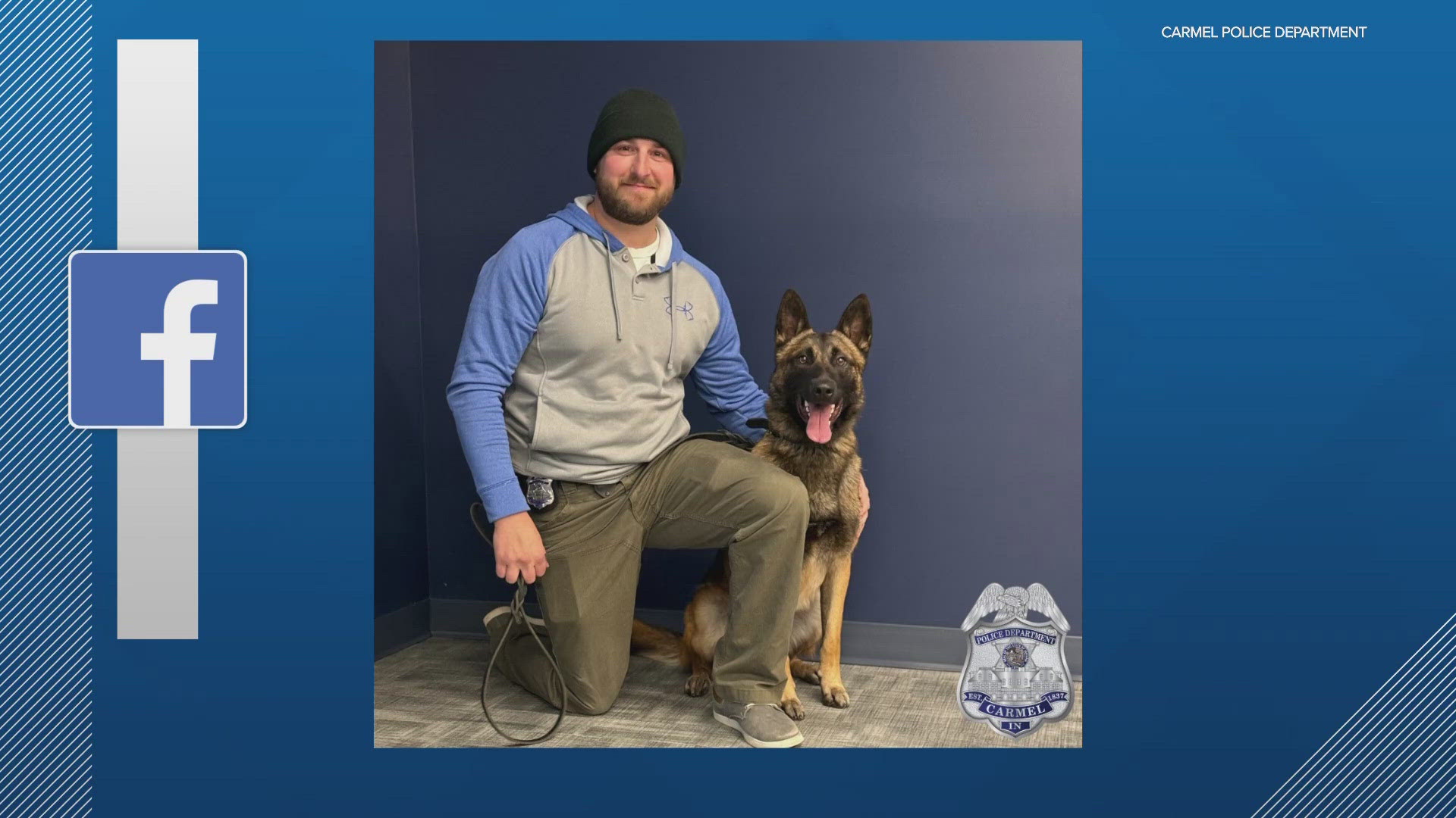 The Carmel Police Department is welcoming its newest member.