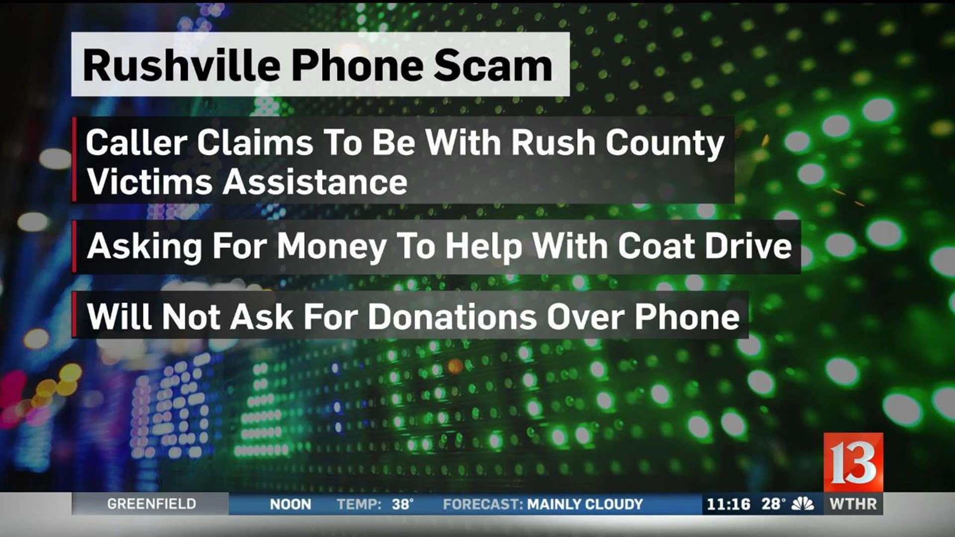 Rushville police warn of ongoing scam