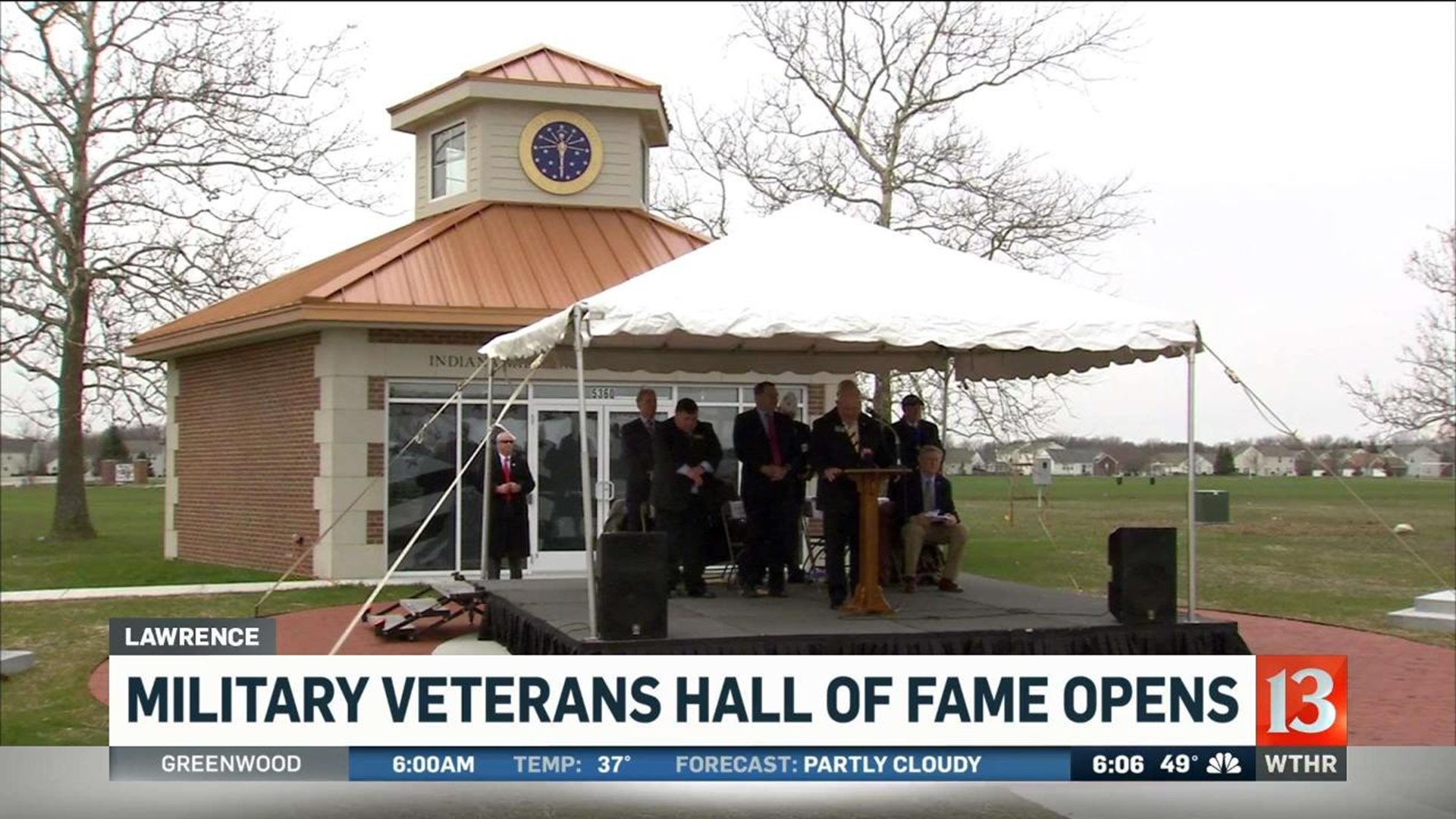 Indiana military veterans hall of fame opens in Lawrence