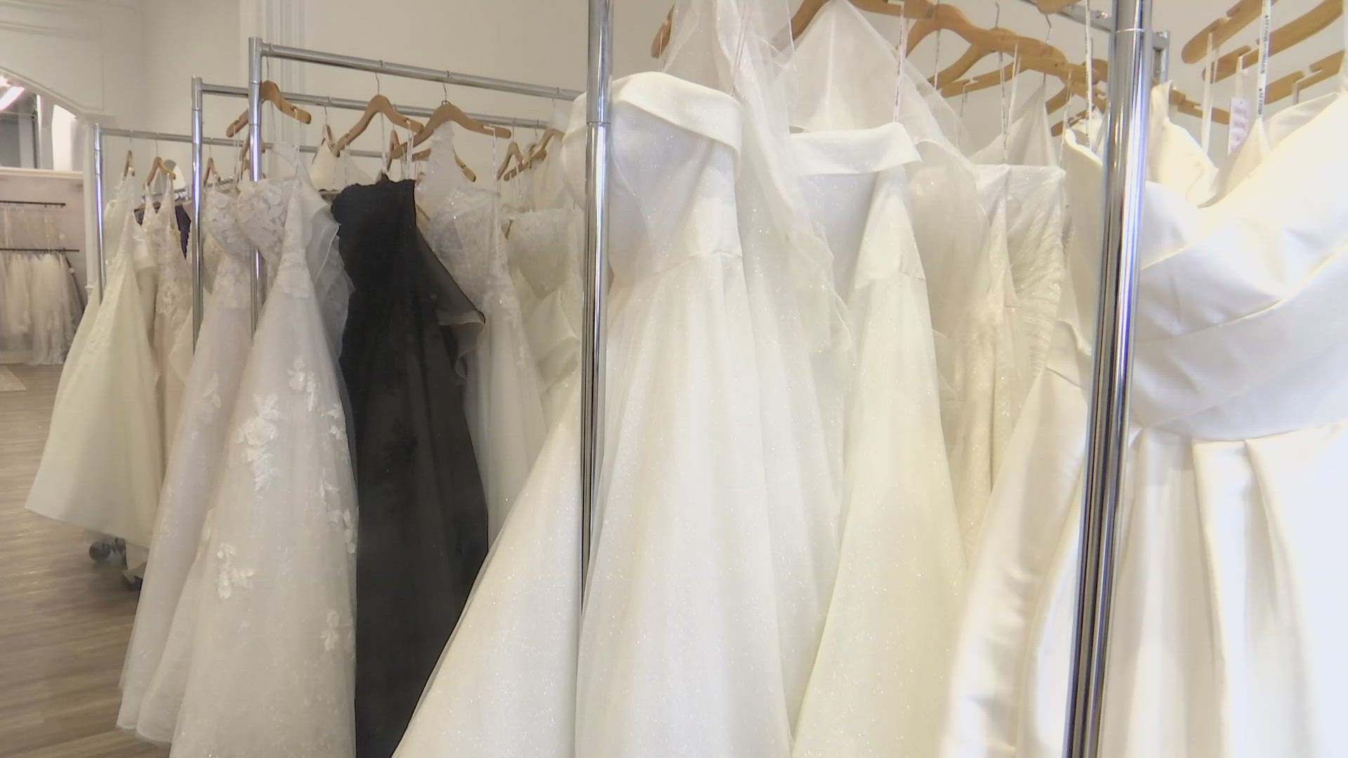 Another shop wants to make sure customers of a closed bridal store get some help.