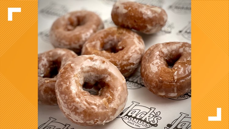 Free donut for first 60 people at each Jack's Donuts location on