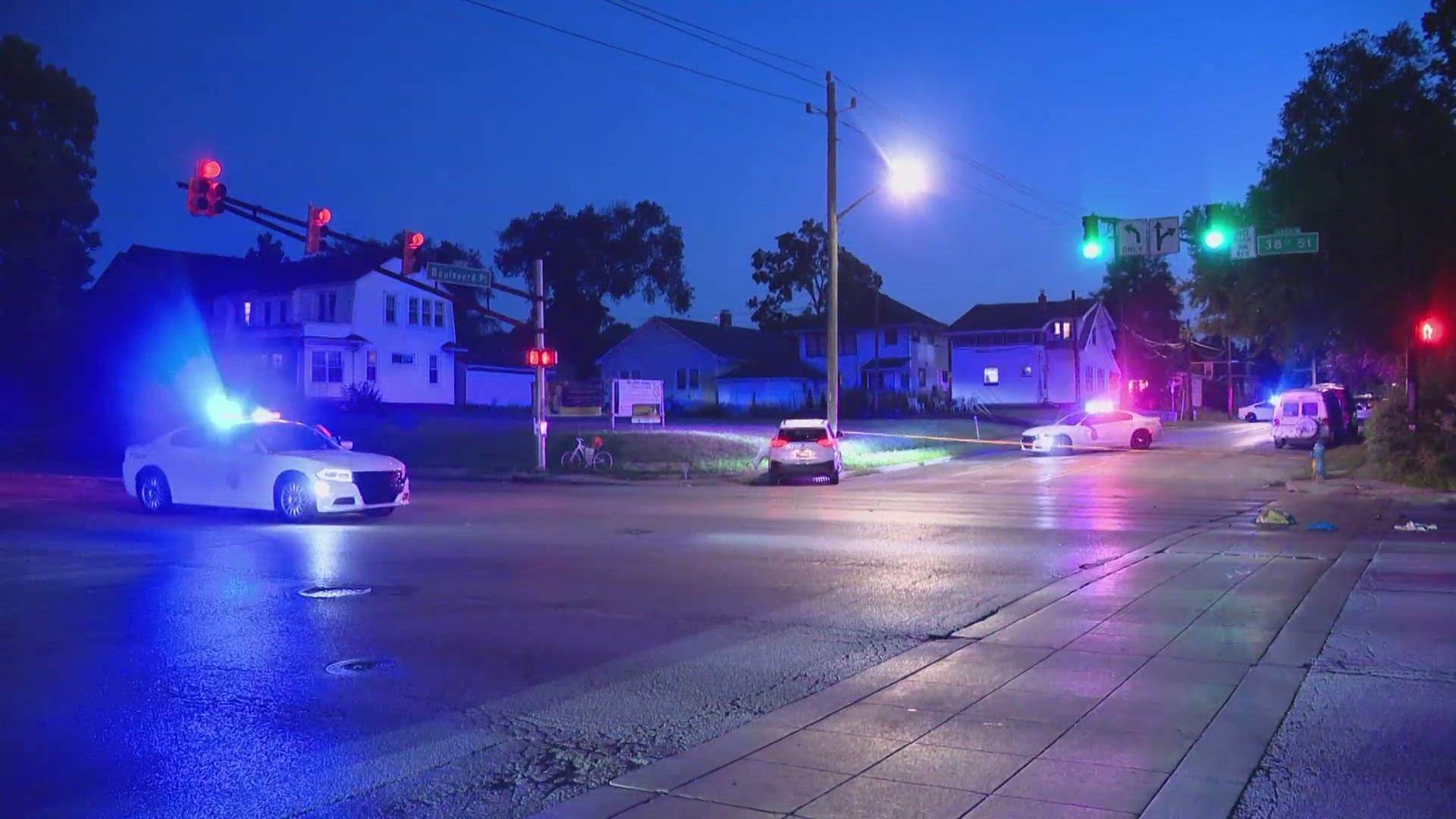 The crash was reported shortly after 5:30 a.m. July 30 near the intersection of West 38th Street and Boulevard Place.