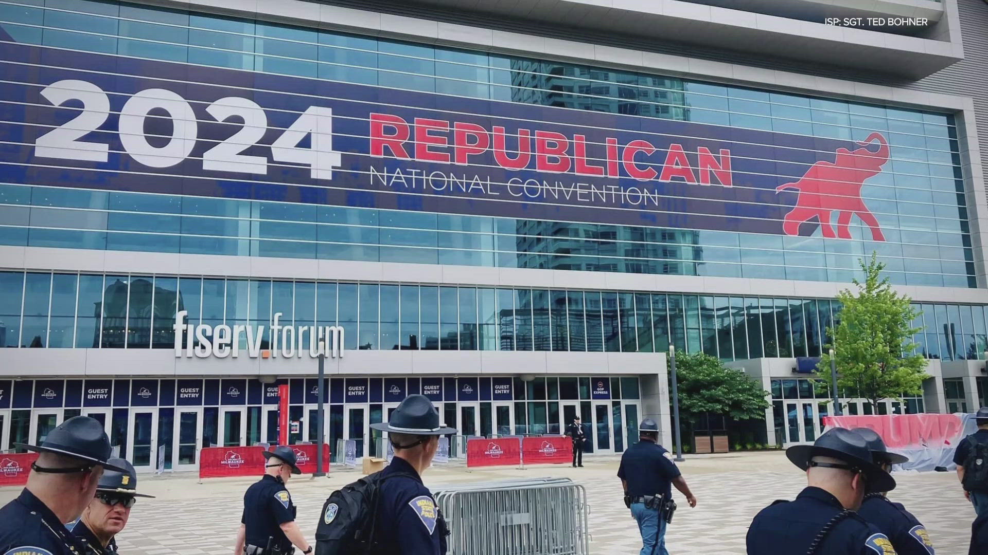 ISP tells us the Milwaukee Police Department asked the department to send troopers months ago to help with security during the convention.