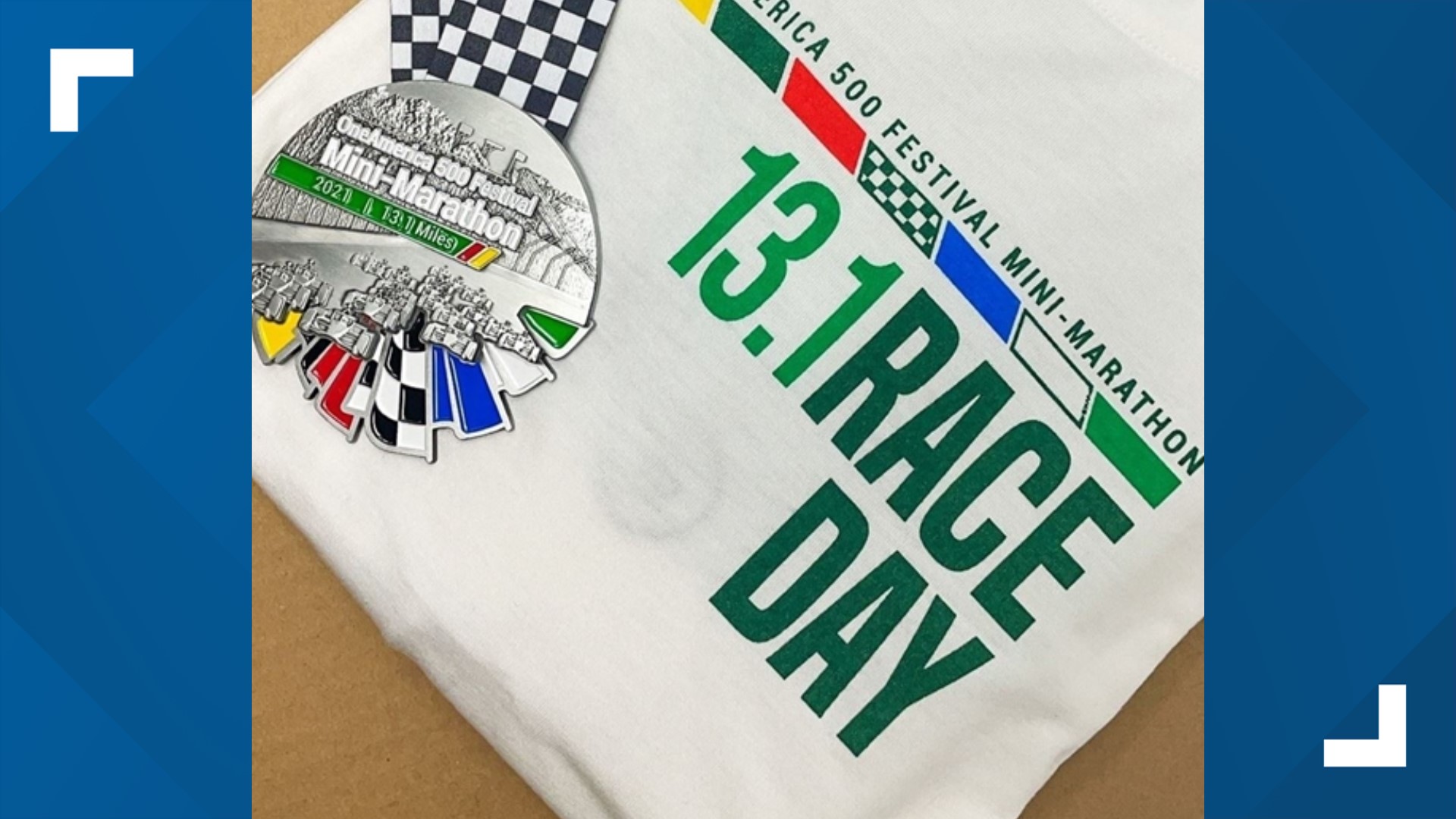 The 500 Festival revealed this year's participant shirts and finishers' medals on Wednesday.