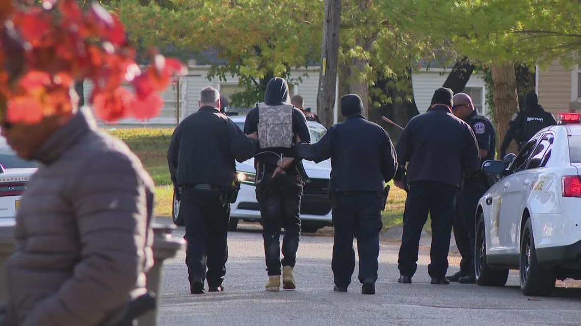 SWAT arrests suspected armed burglar after east side standoff | wthr.com