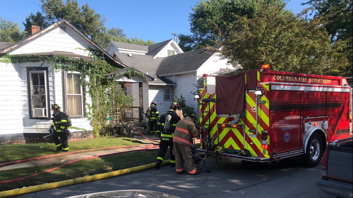 2 injured in house fire in Columbus | wthr.com