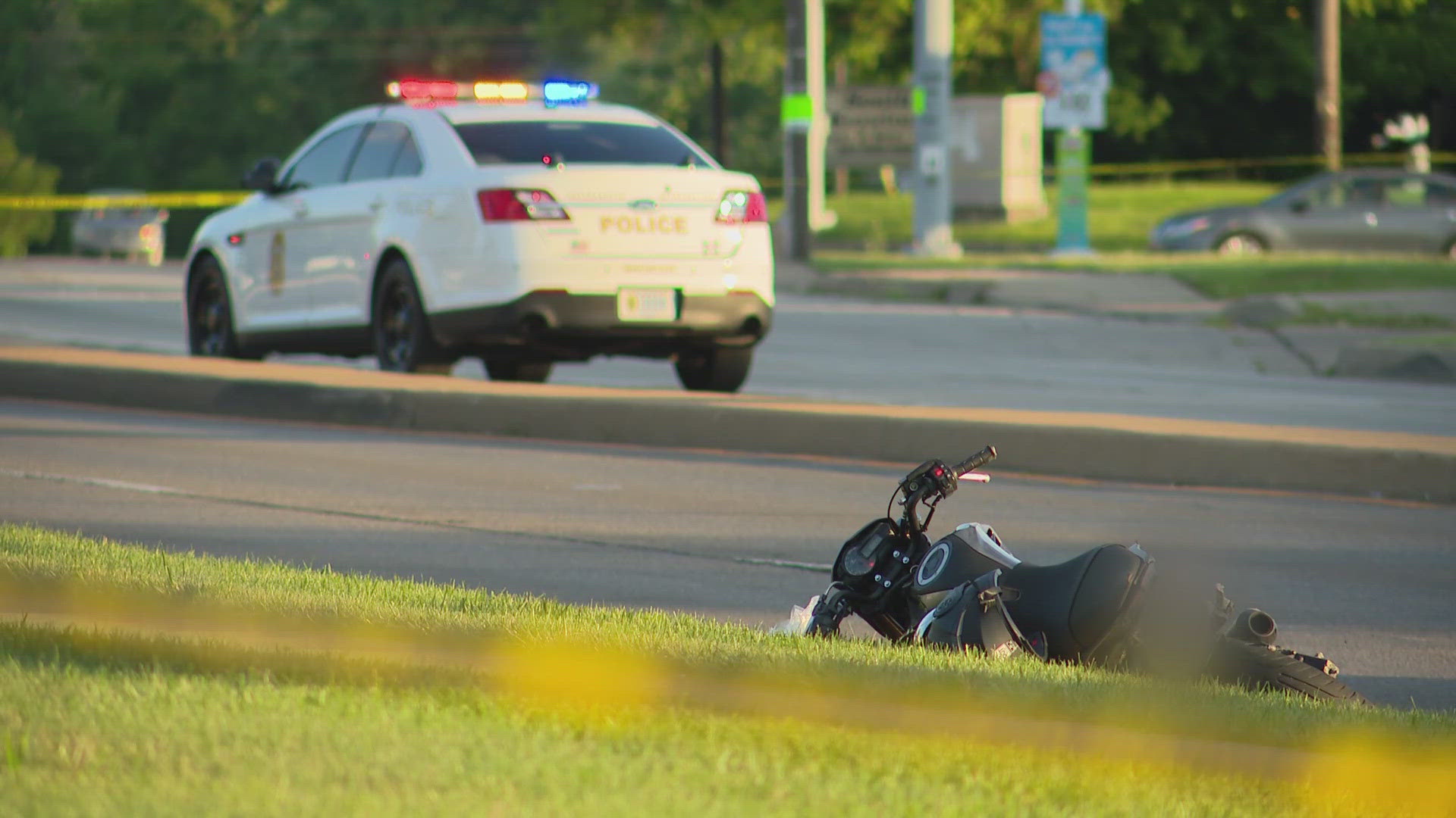 It happened Friday evening near Hanna Avenue.