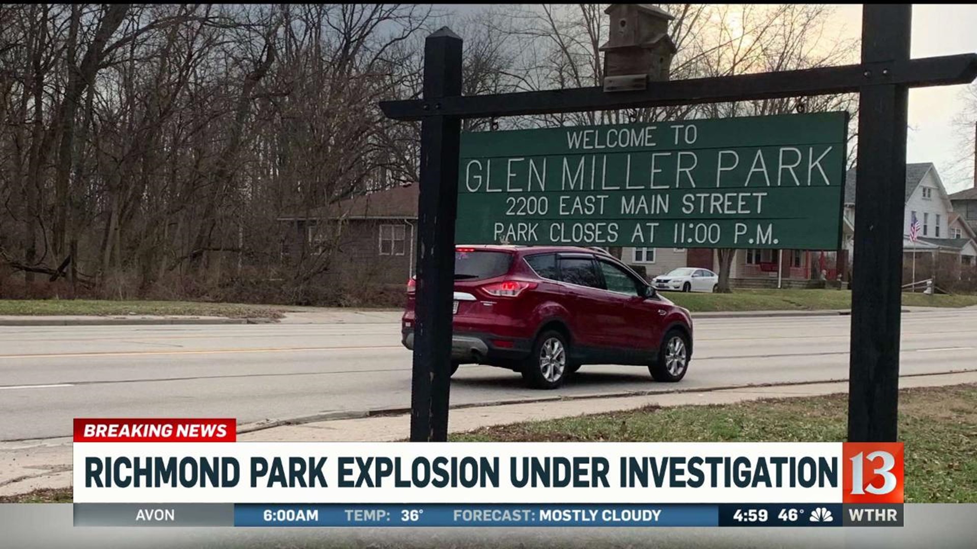 Richmond park explosion under investigation
