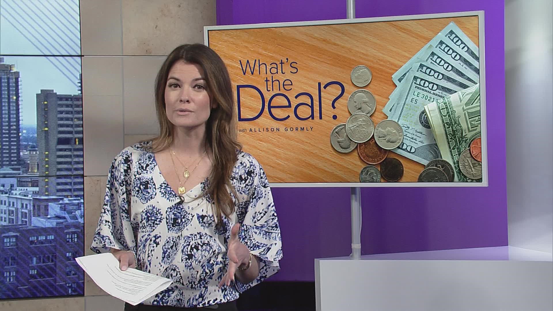 Allison Gormly has your top consumer headlines in this week's What's the Deal.