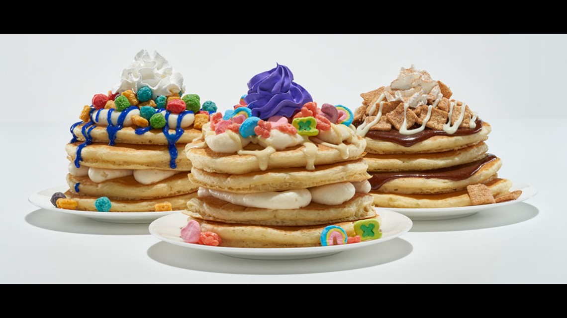 IHOP debuts new cereal pancakes menu