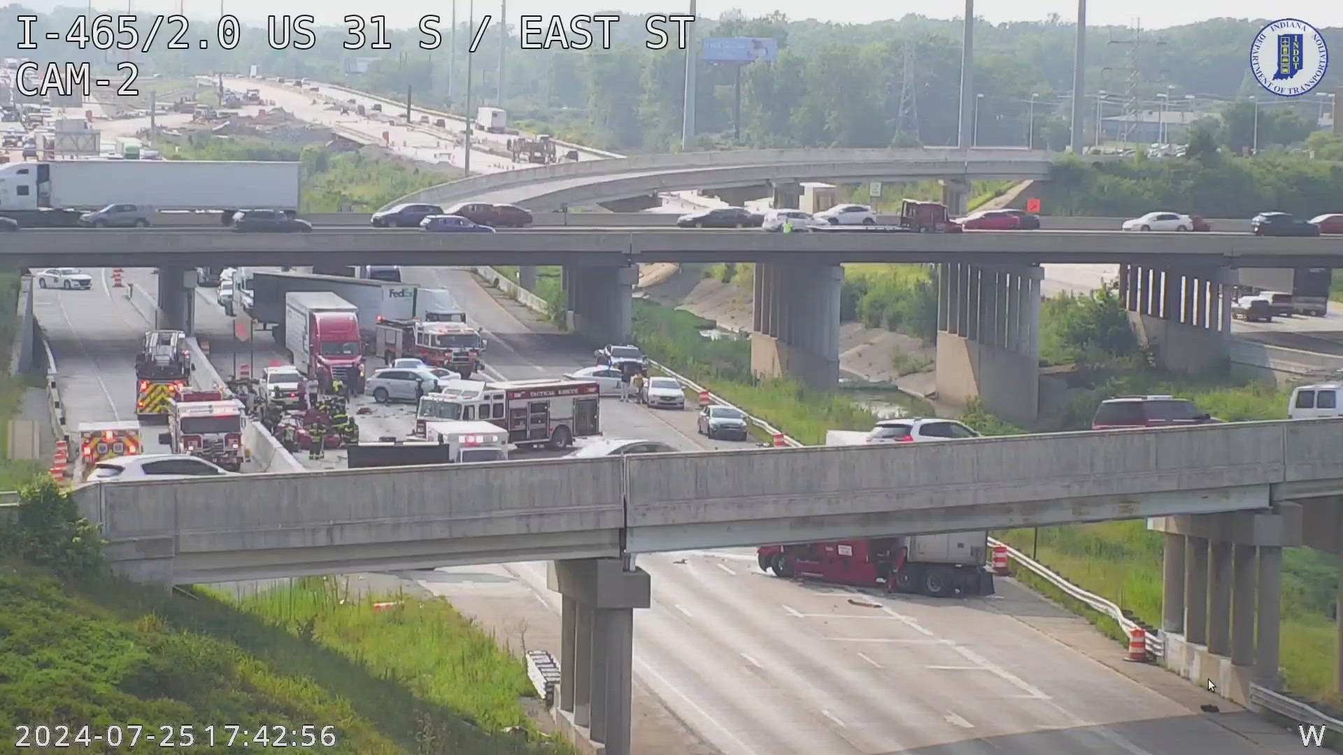 Fatal crash on I-465 near US 31 on Indy's south side shuts down ...