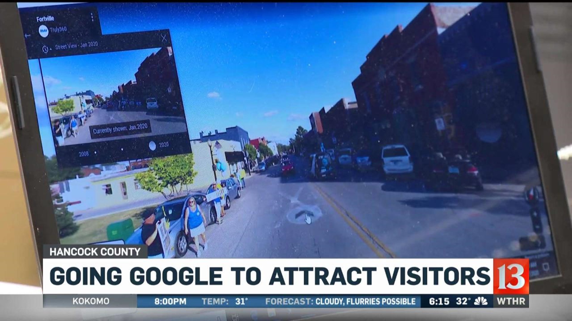 Going Google Hancock County Shows Off Its Towns With Cutting Edge Technology Wthr Com