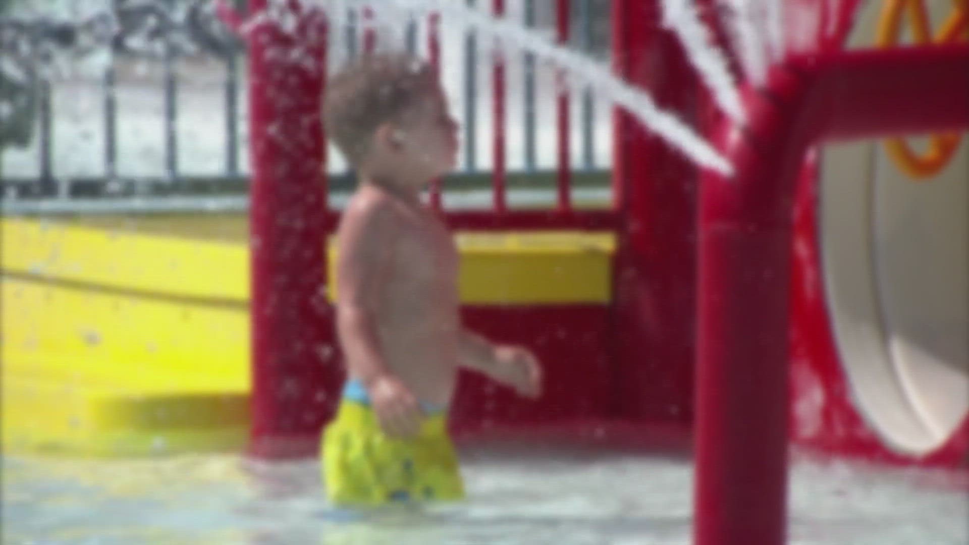 One Indianapolis family is urging people to stay extra cautious after their toddler ended up in the water and nearly drowned last year.