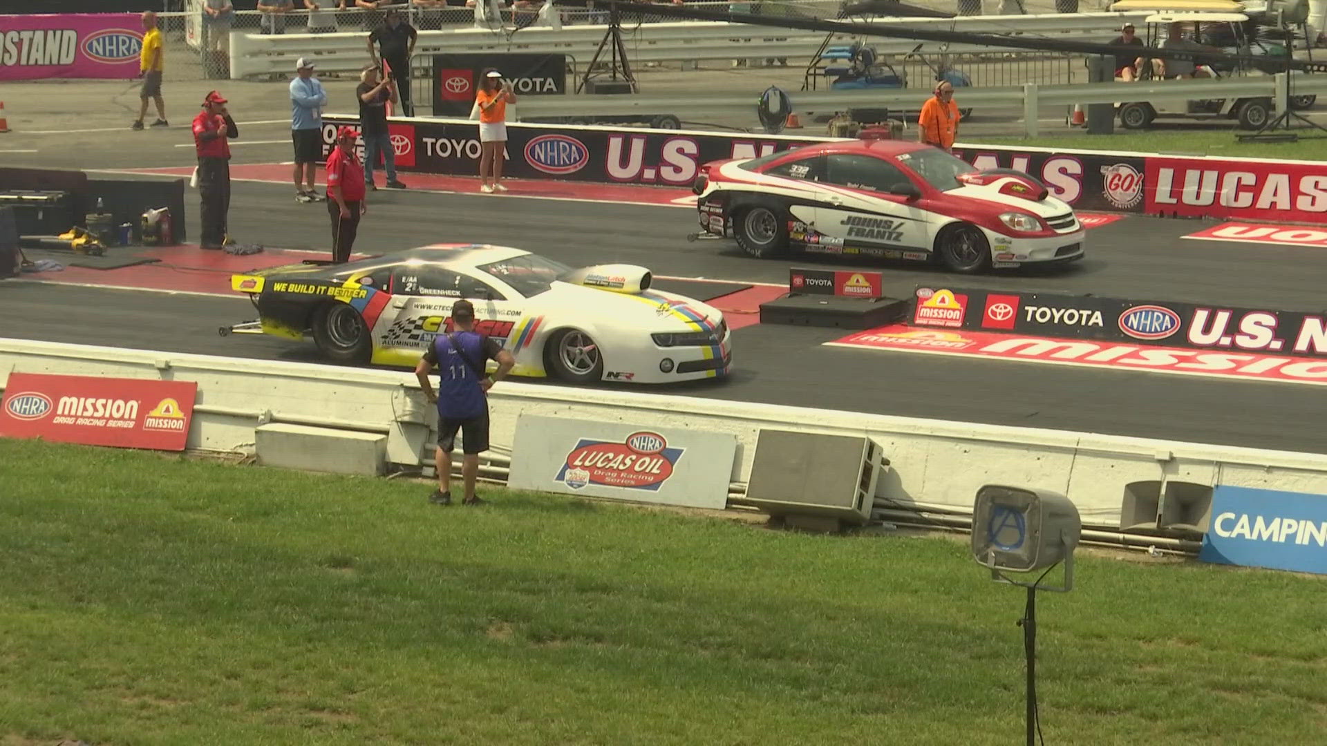 Rich Nye is at Lucas Oil Indianapolis Raceway Park tonight with a preview of the NHRA U.S. Nationals the weekend of Aug. 30.