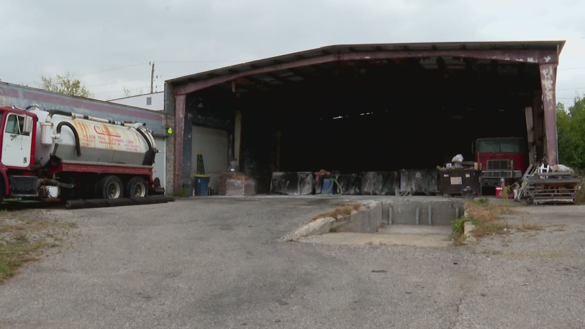 Neighbors in Fountain Square are concerned about an odor coming from a nearby septage business that has been going on for years.