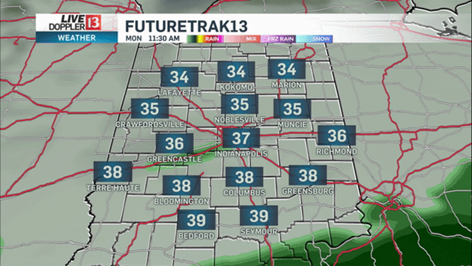 Heavy Rain to Snow Tuesday - Live Doppler 13 Weather Blog | wthr.com