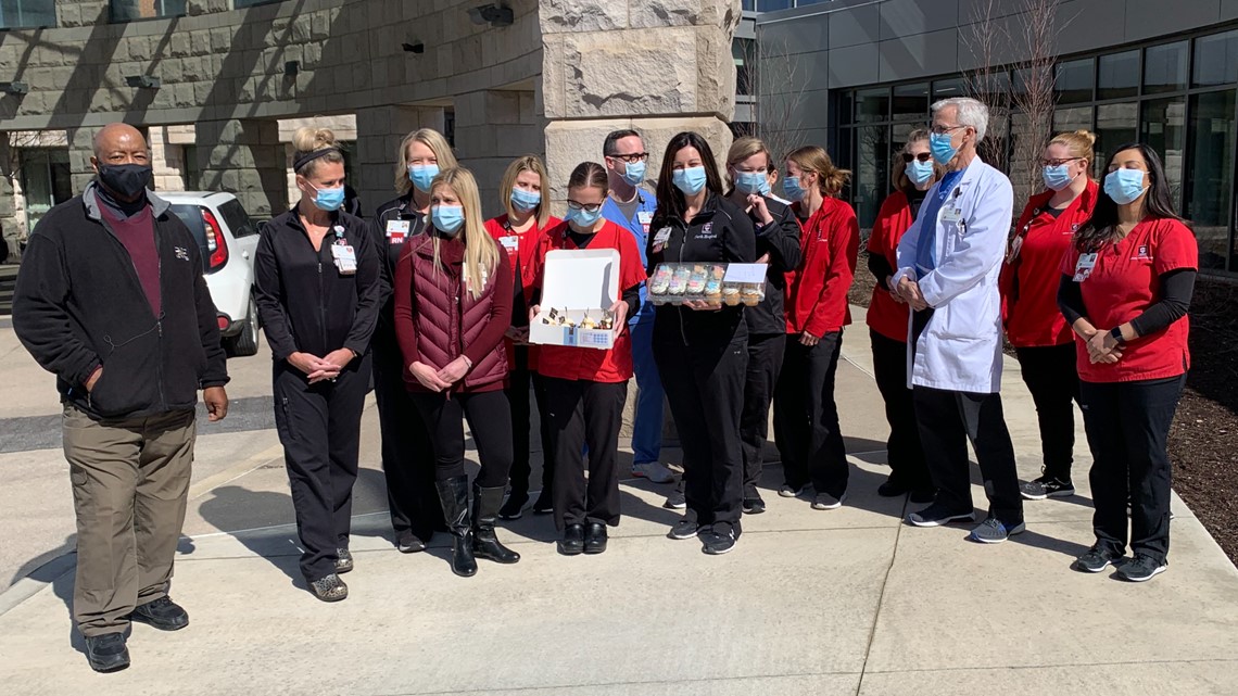 One year later First IU North COVID19 patient returns to thank