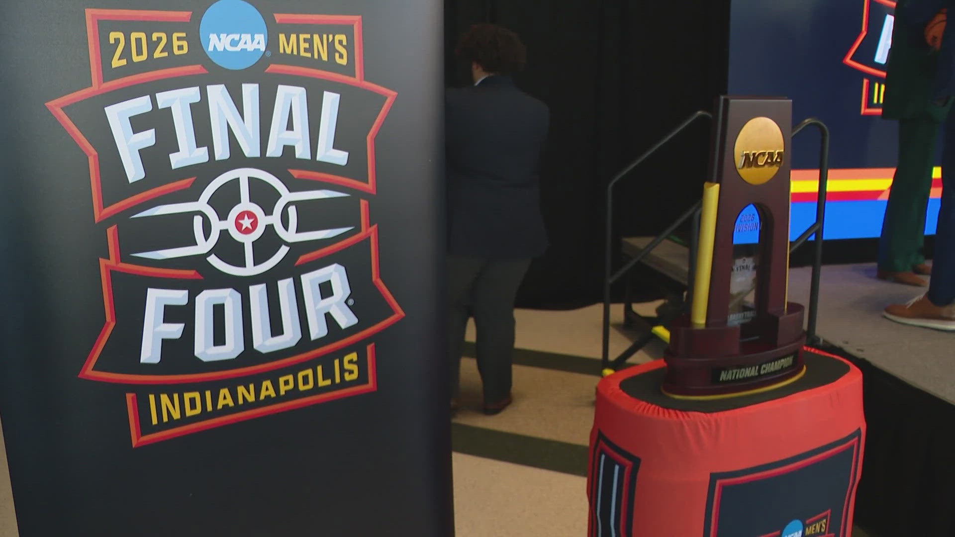 Indianapolis is hosting the NCAA Division I, II and Division III men's basketball championship games in 2026.