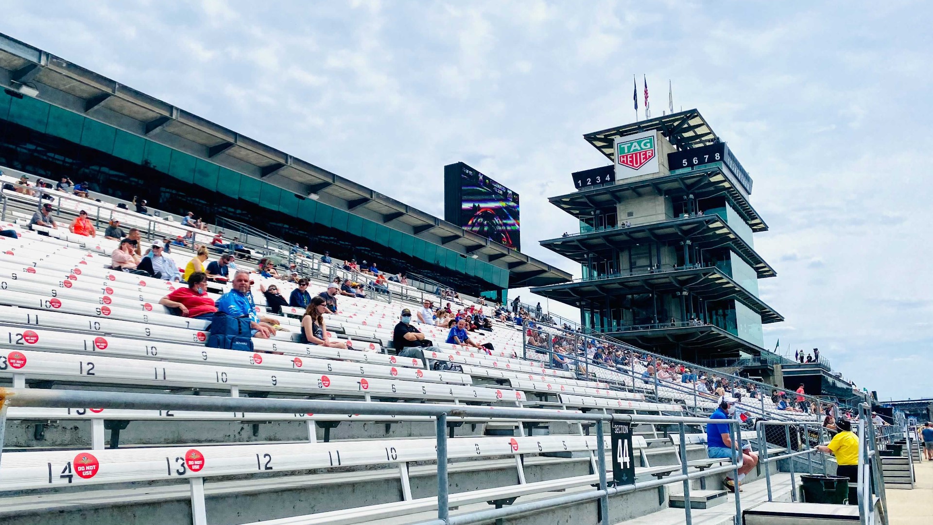 The race was somewhat like a test run for the Indianapolis 500. About 25,000 fans attended Saturday’s race compared to the 135,000 fans expected on May 30th.