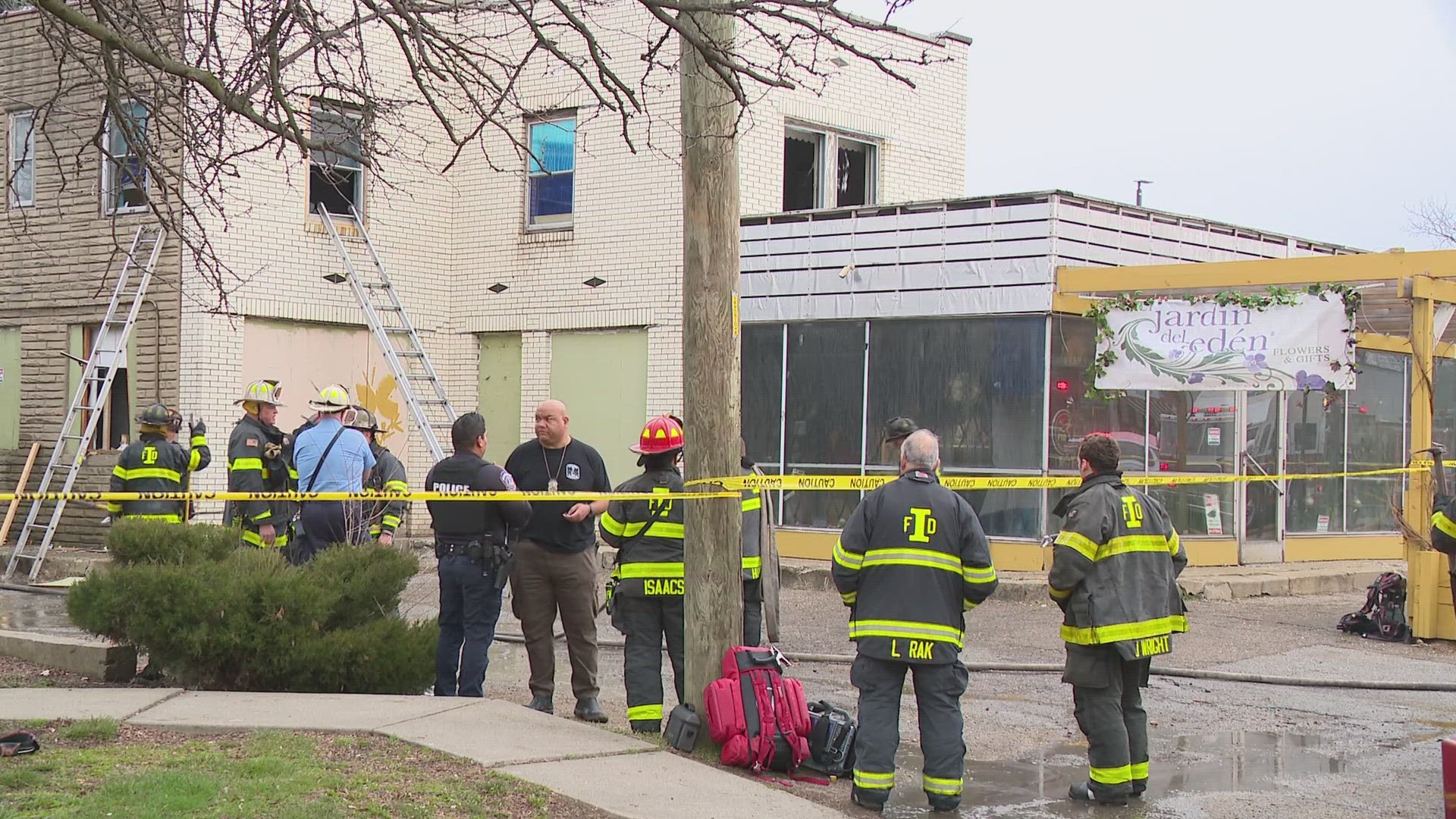 Crews responded to a building in the 2800 block of East 10th Street, near North Rural Street, shortly before 8 a.m. March 3 for reports of a fire.