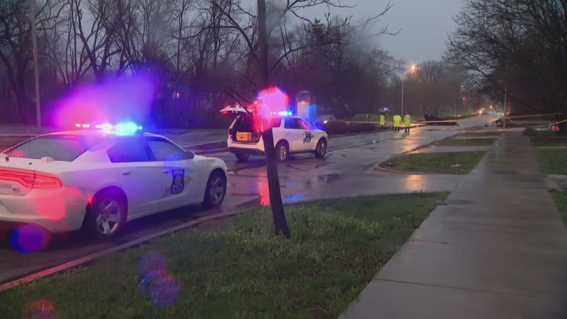 A second man is under arrest tonight accused of shooting and killing an Indianapolis man.