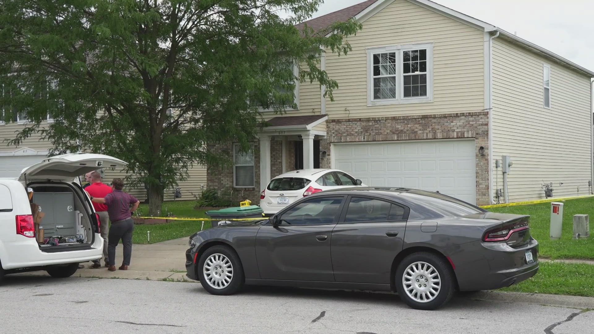 Officers responded to a welfare check Monday afternoon at a home in the 600 block of Greenway Street.