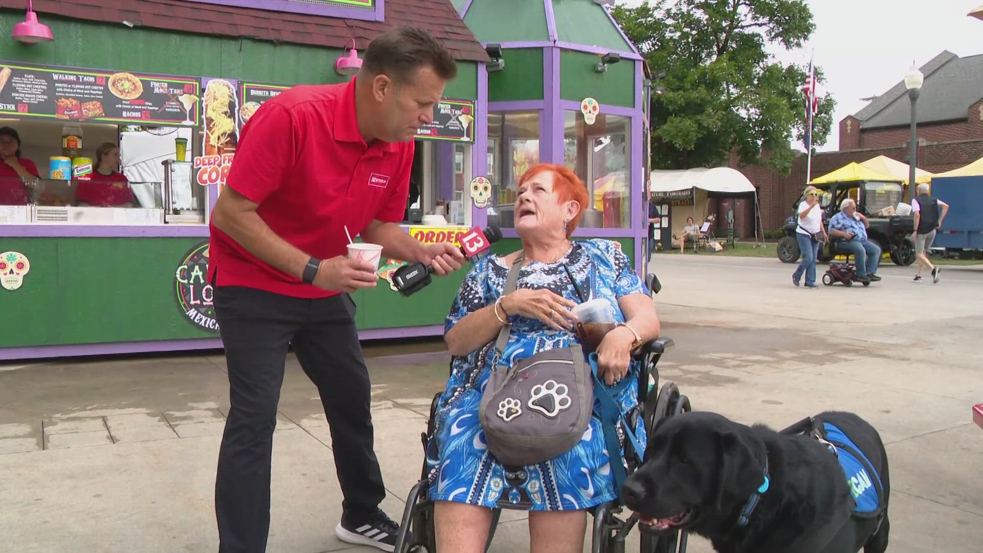 13Sports director Dave Calabro visits the Indiana State Fair on his weekly quest to find some Good News!