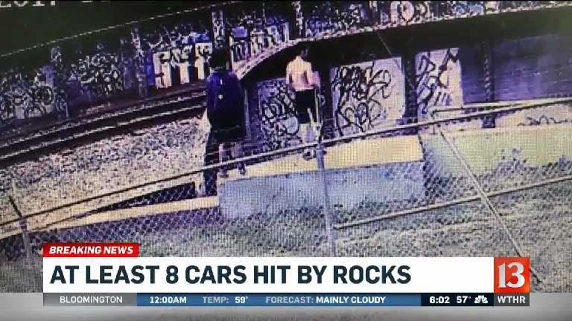 Detectives arrest two teens seen throwing rocks from overpass