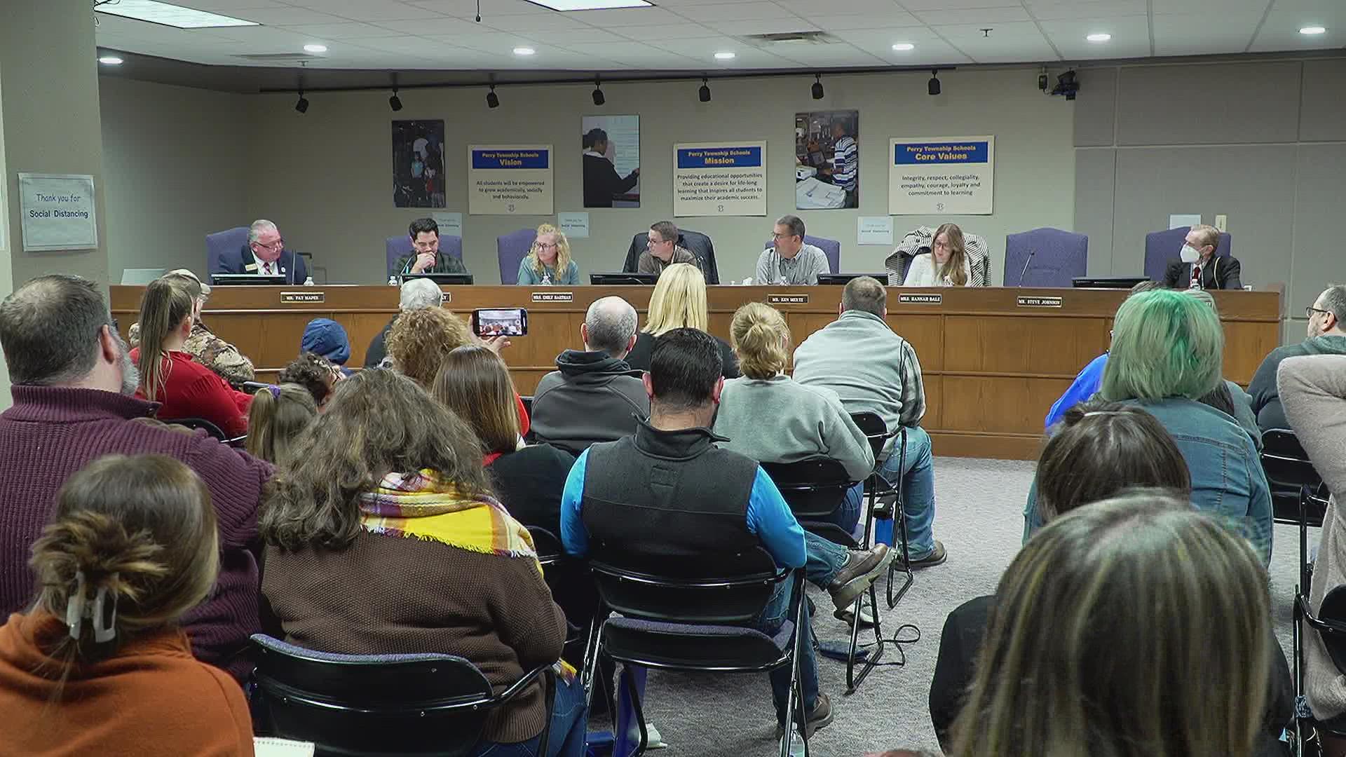 The school board voted on a plan to reshape schools in the district Monday. The board unanimously approved the proposal, but that was hardly the case among parents.