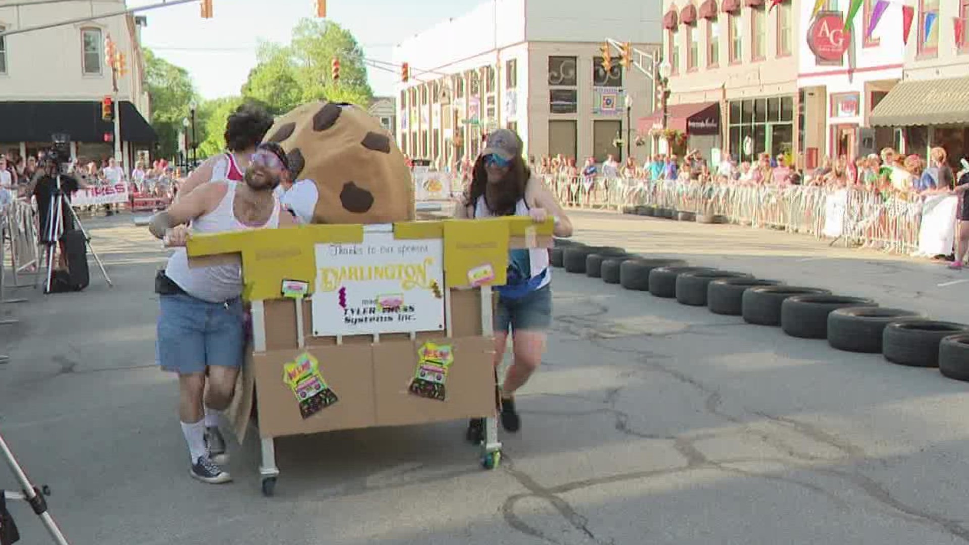 10th Noblesville bed race helps send kids to summer camp