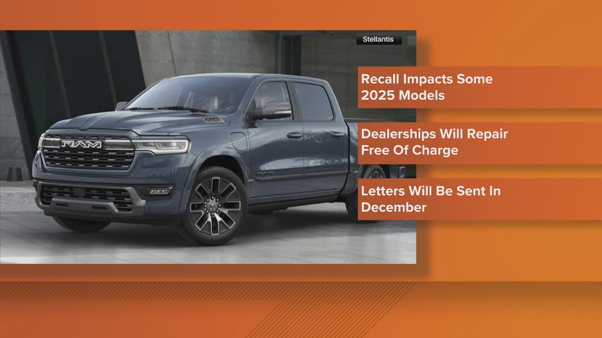 Chrysler says it is recalling the trucks for stability issues.