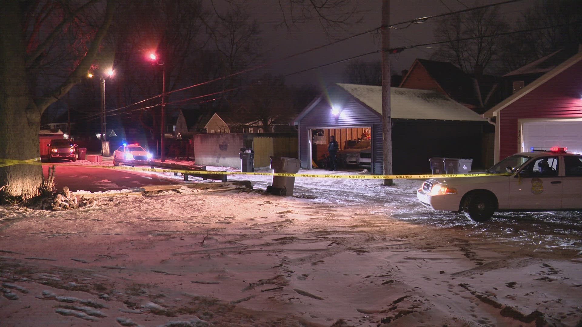 Police found 44-year-old Alfred Wombles shot at a home near 34th and Illinois Street.