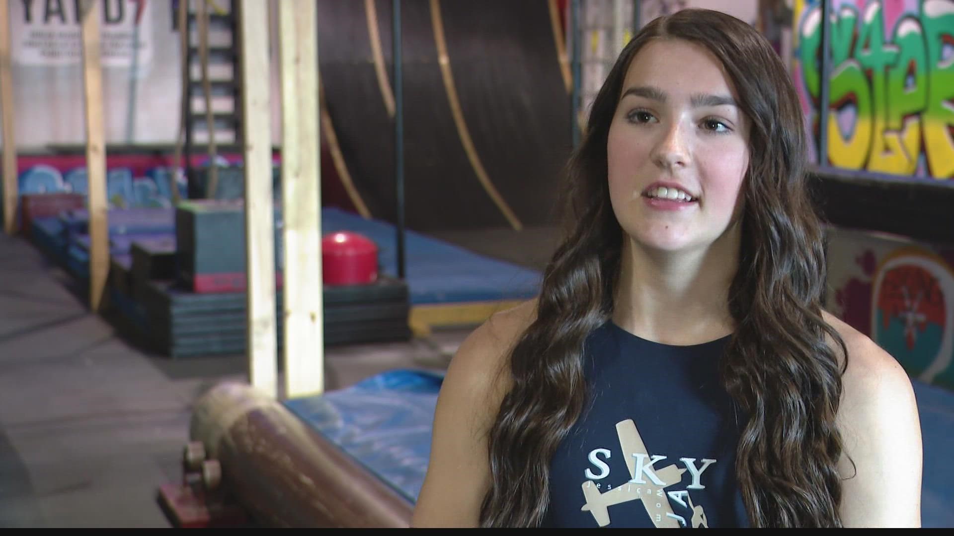 15-year-old Jess Wombles competed in the junior version of the show and moves up this season.