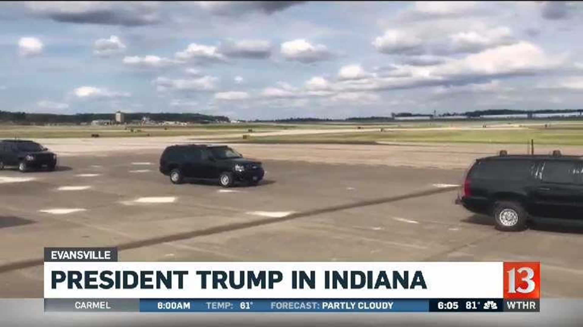 President Trump visits Evansville