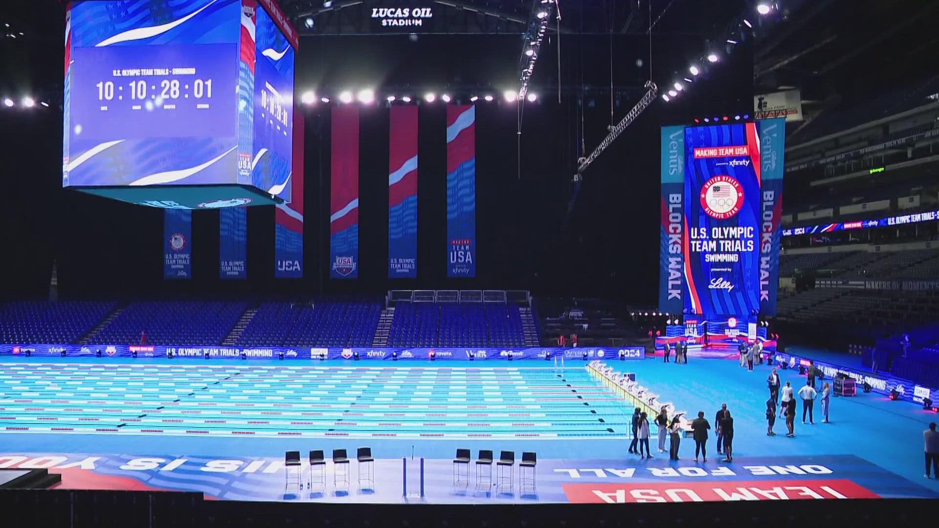 The upcoming US Olympic Swim Trials will see more than 250,000 visitors.