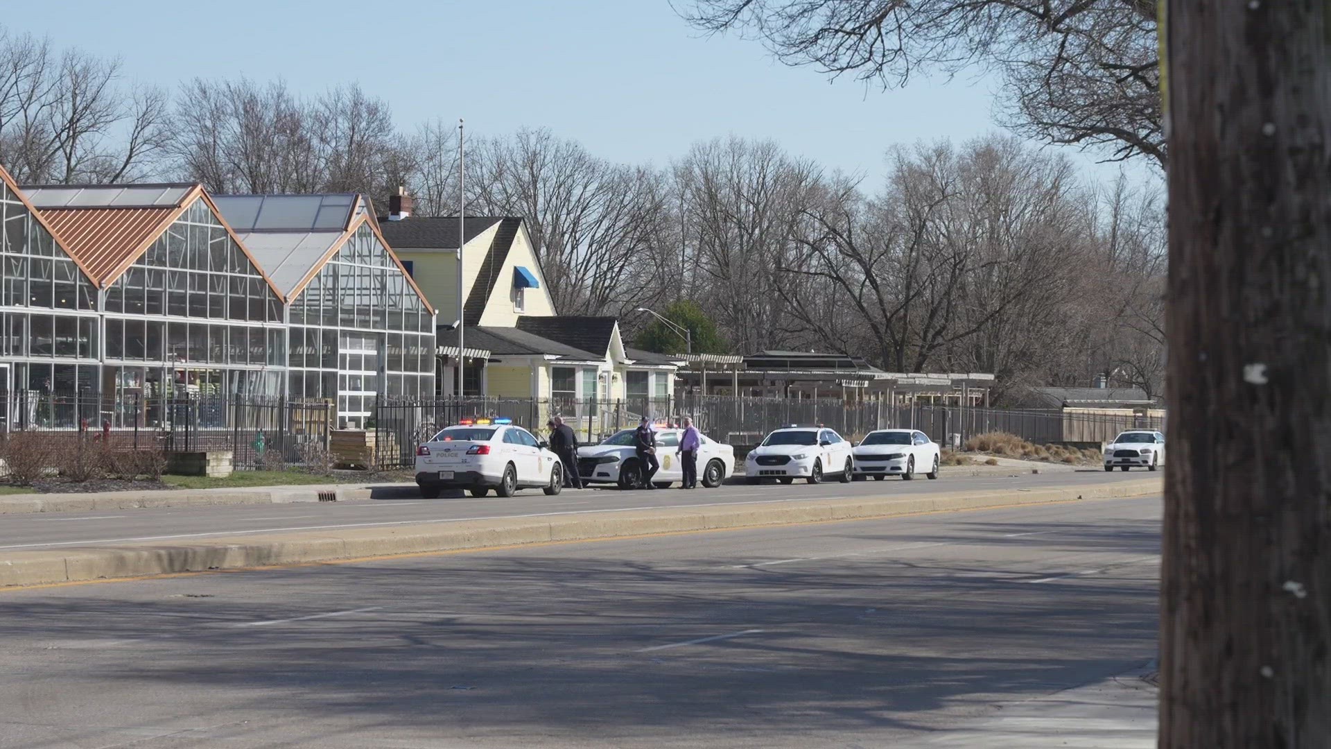 A worker at a Keystone Avenue hardware store was critically injured.