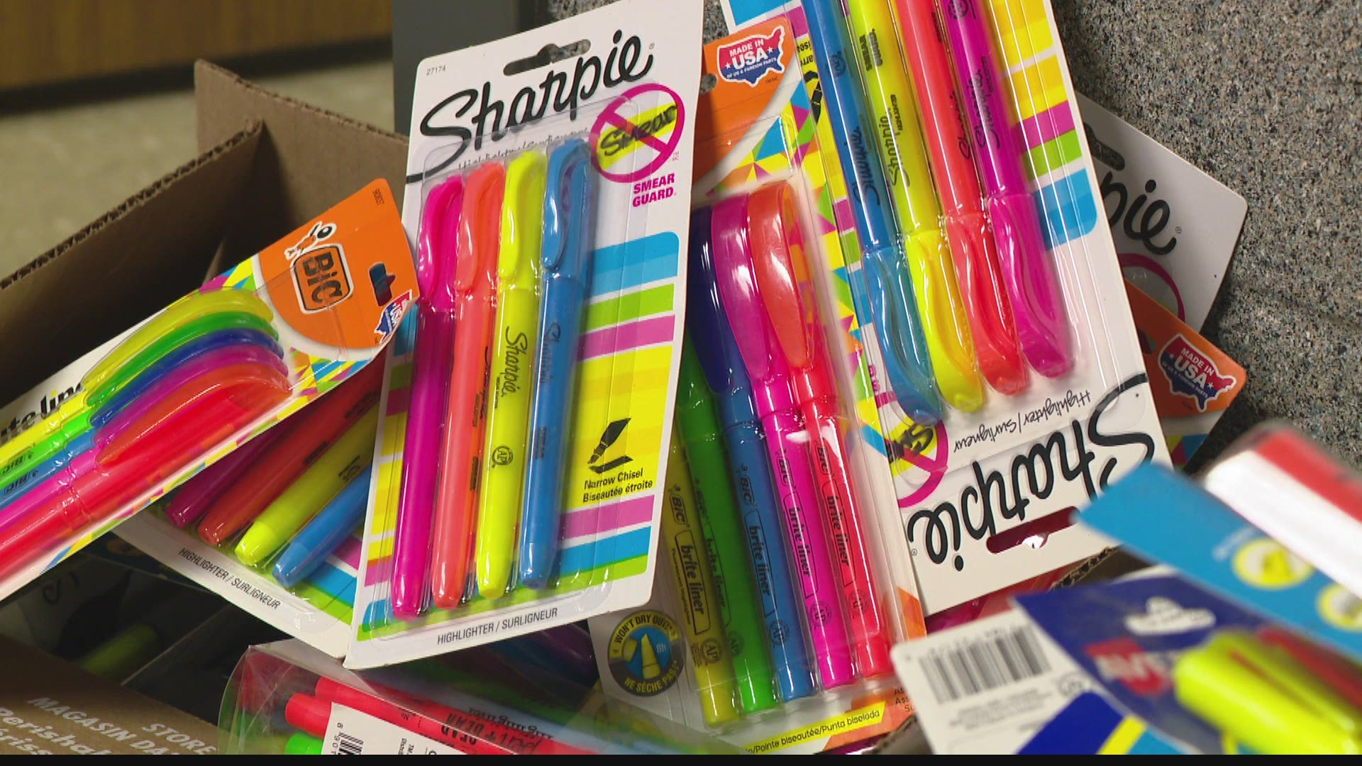 A Franklin grandmother made it her mission to buy school supplies for every student at Webb Elementary.