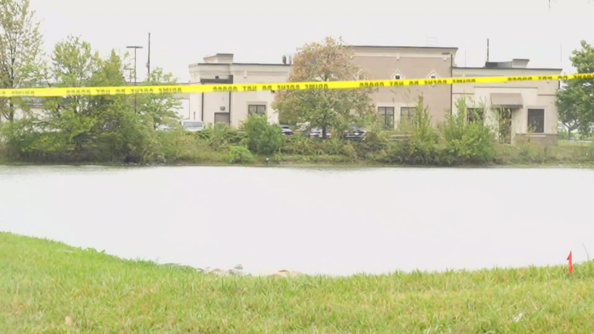 The Indianapolis Fire Department tells 13News they pulled a body from the pond at an apartment complex.