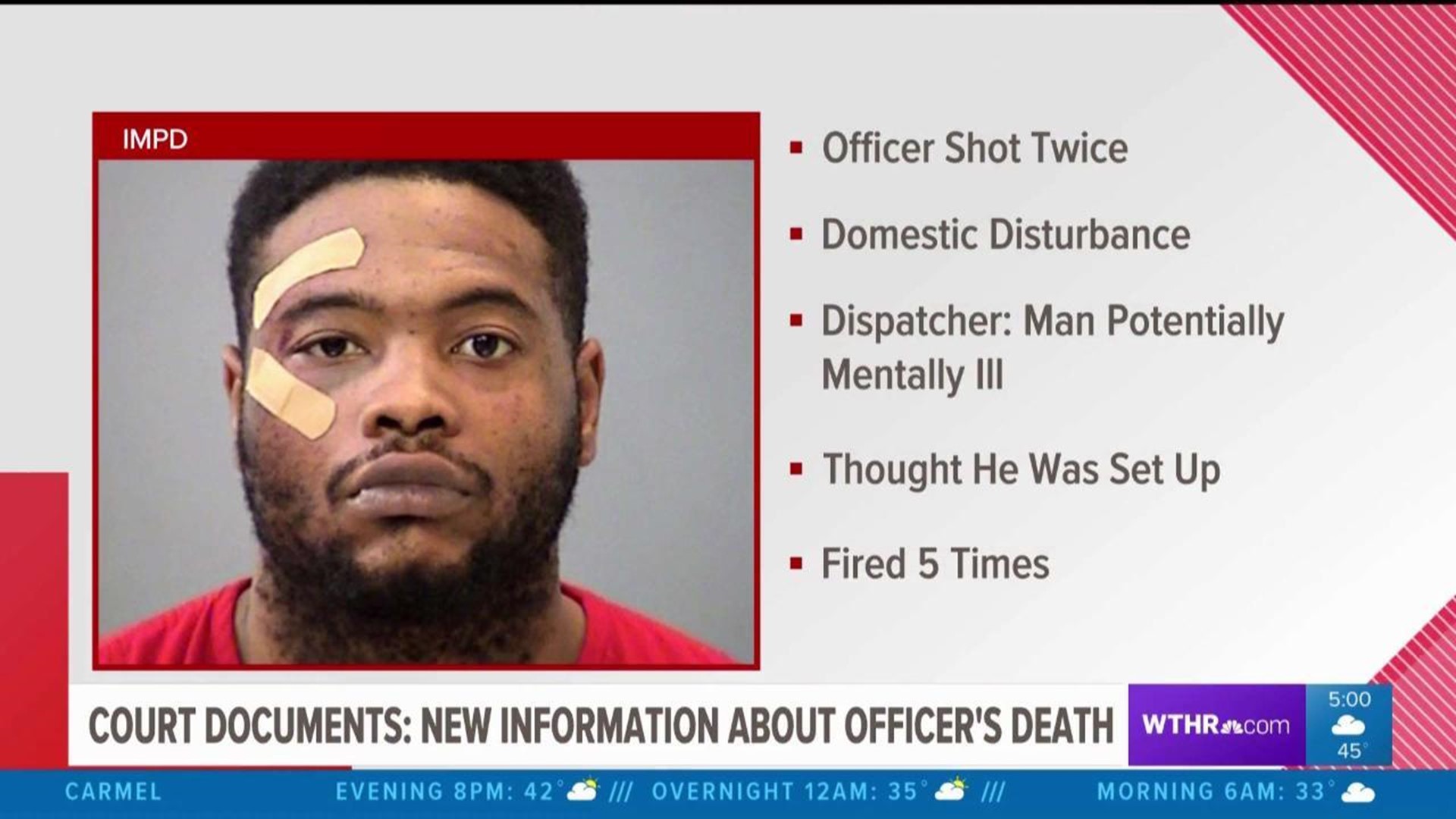 Suspect In Fatal Shooting Of Officer Explains What Happened | Wthr.com