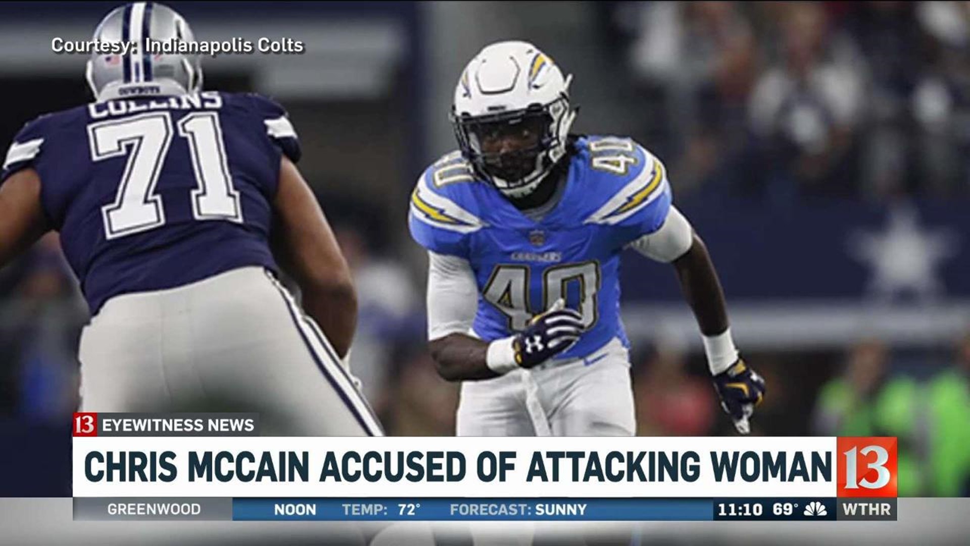 Colts DE Chris McCain Reportedly Charged with Battery - Stampede Blue