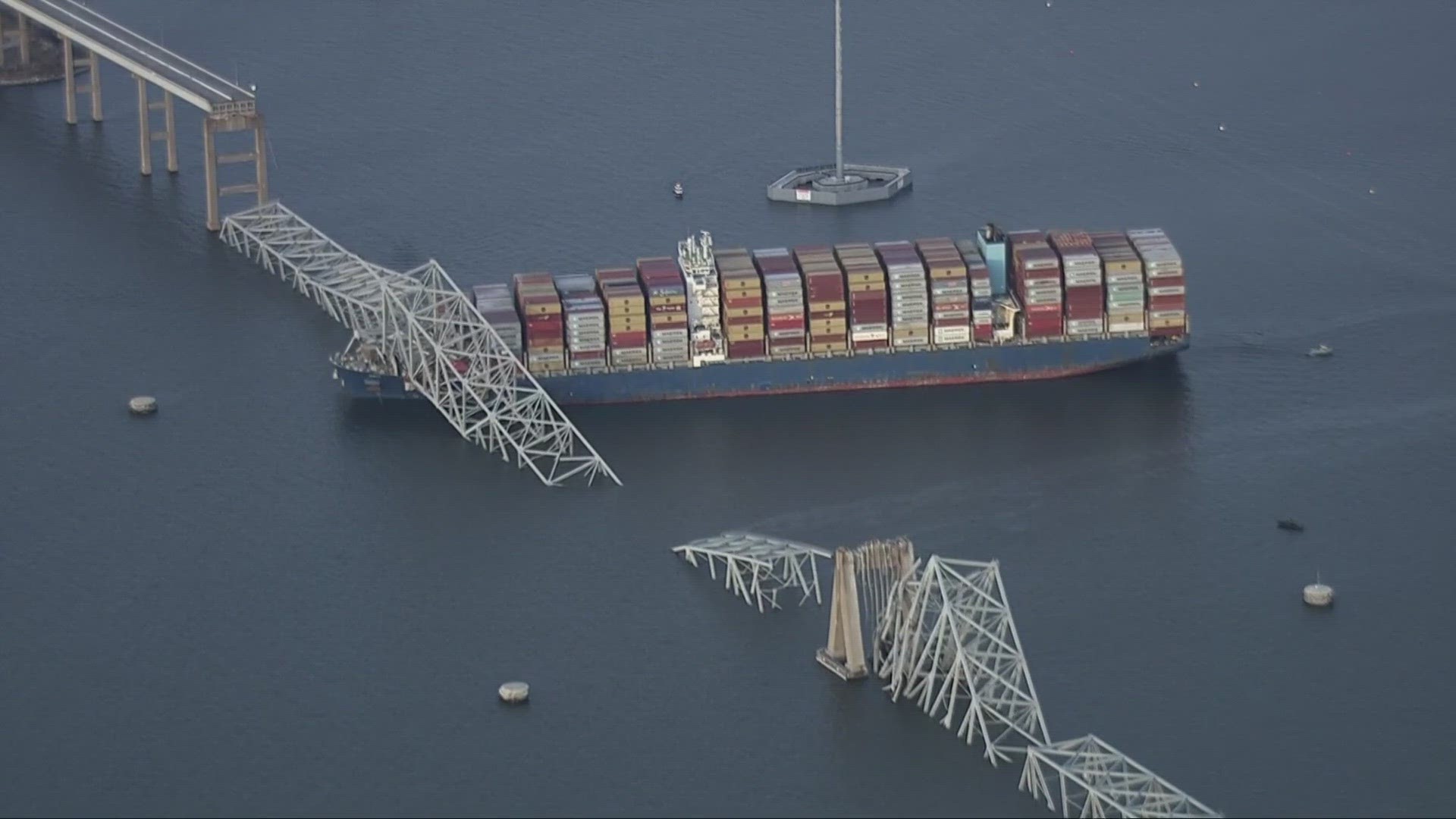 Baltimore bridge collapse | Francis Scott Key Bridge | wthr.com