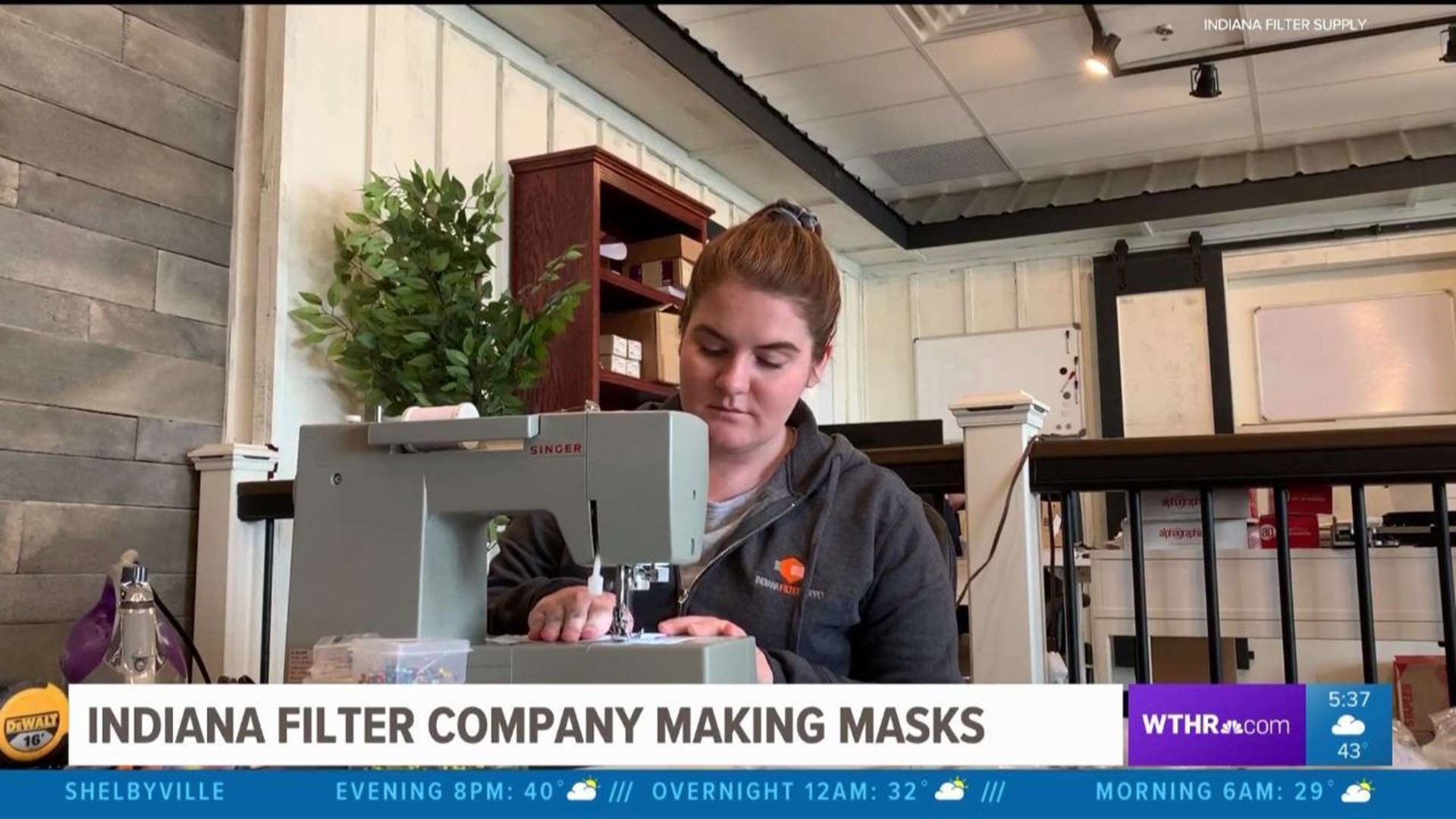 Indiana Filter Company Making COVID-19 Masks