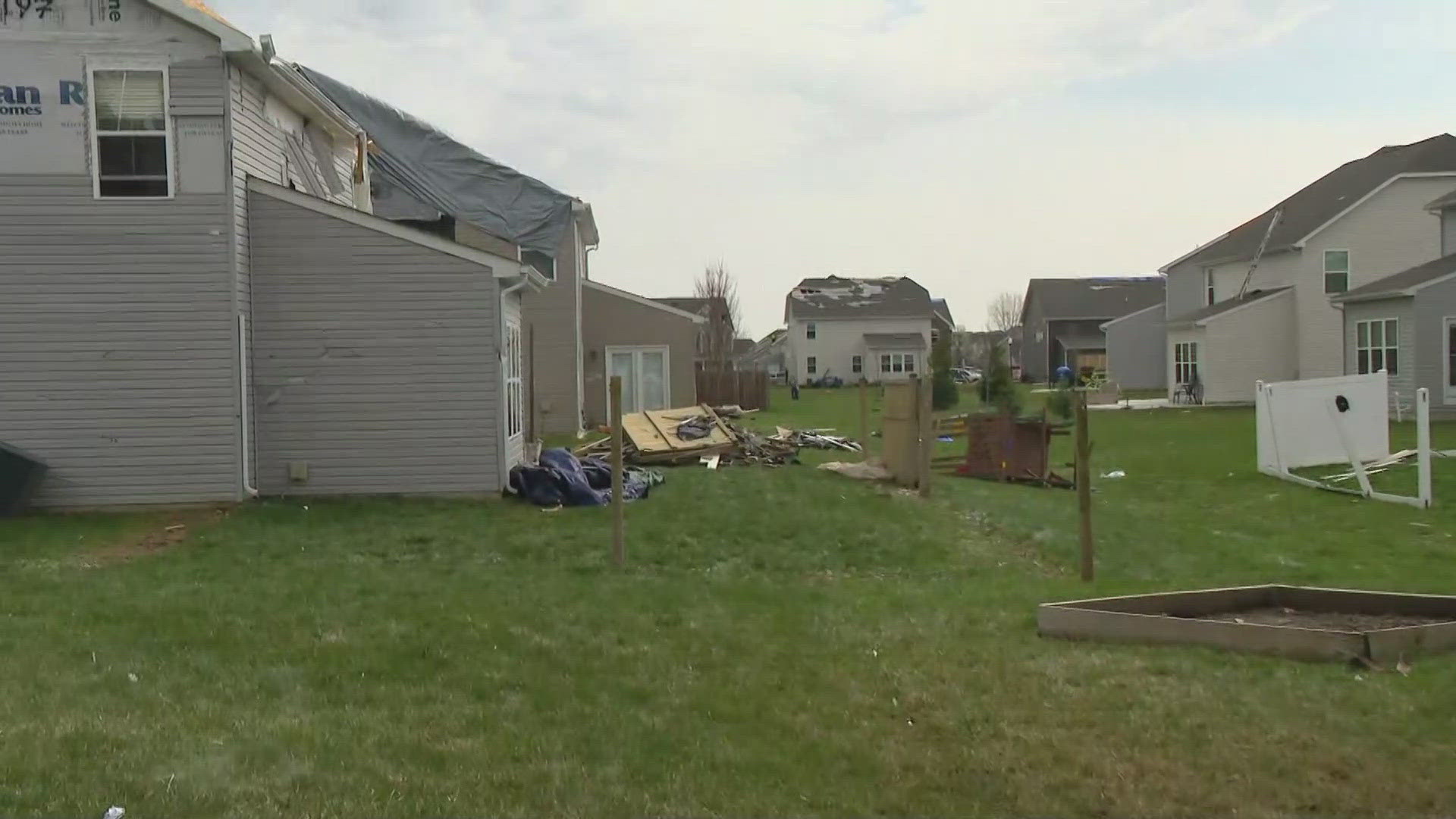 13News reporter Lauren Kostiuk is in Brownsburg the morning after storms and a confirmed tornado went through the Hendricks County town.