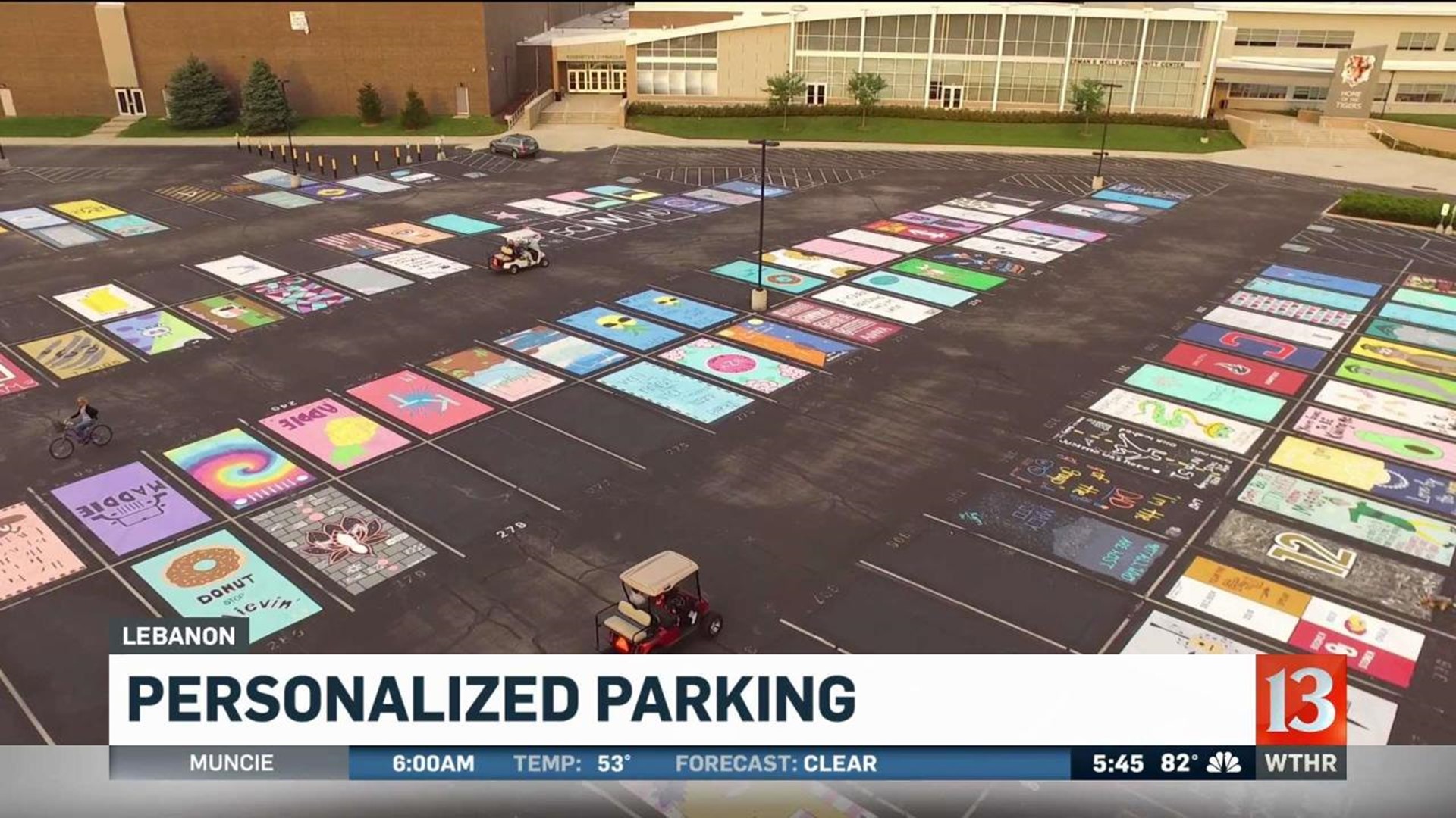 parking spot painting ideas for guys