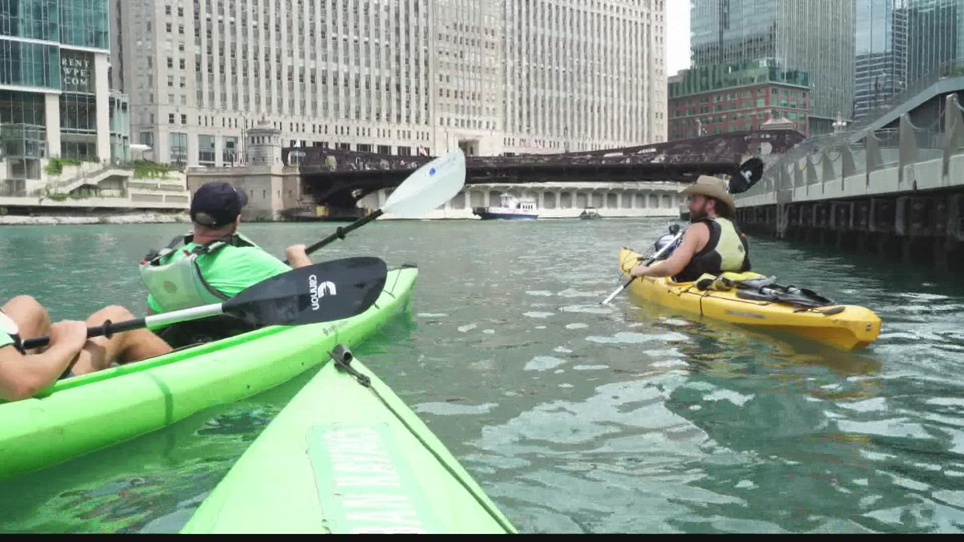 This morning, we're hitting the water as part of Chuck's Big Adventure! The Chicago River is a centerpiece in the city and there's an exciting way to experience it.