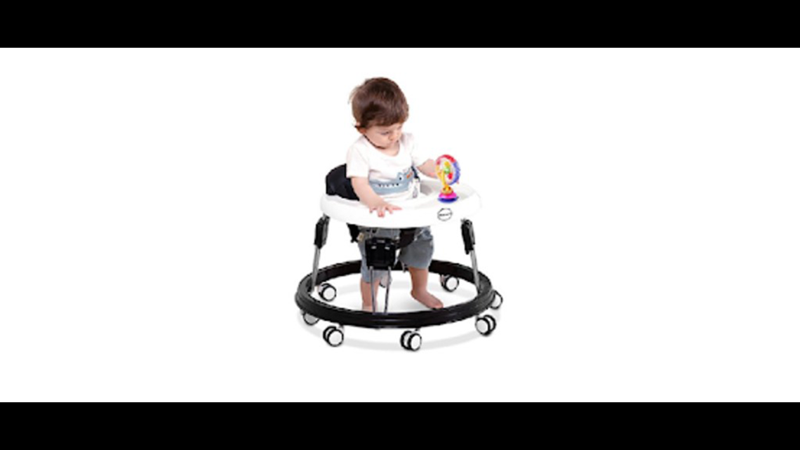 Baby walkers sold on Amazon recalled for fall, entrapment hazard